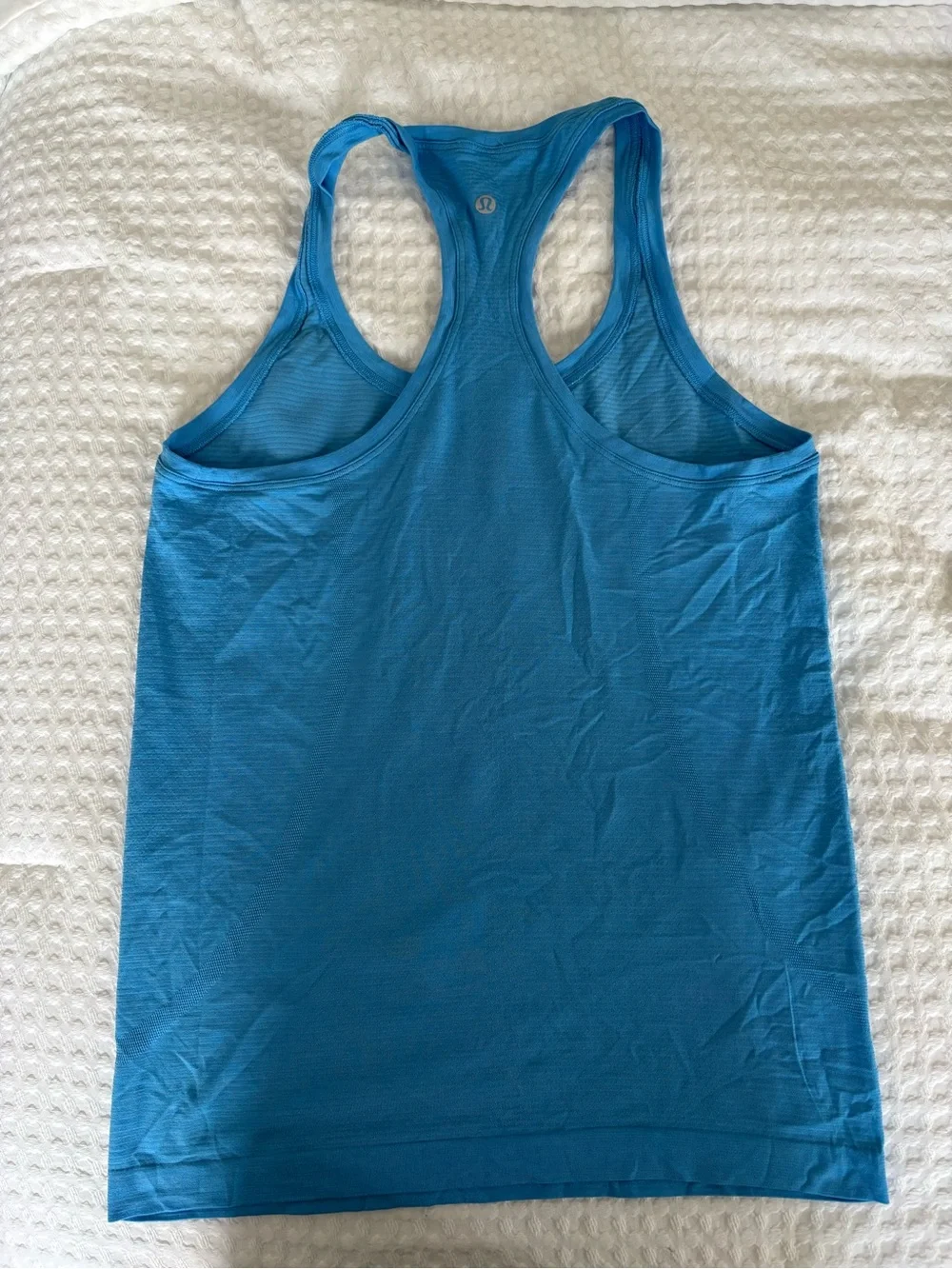 lululemon athletica Blue Swiftly Tech Racerback Tank Top - hip length